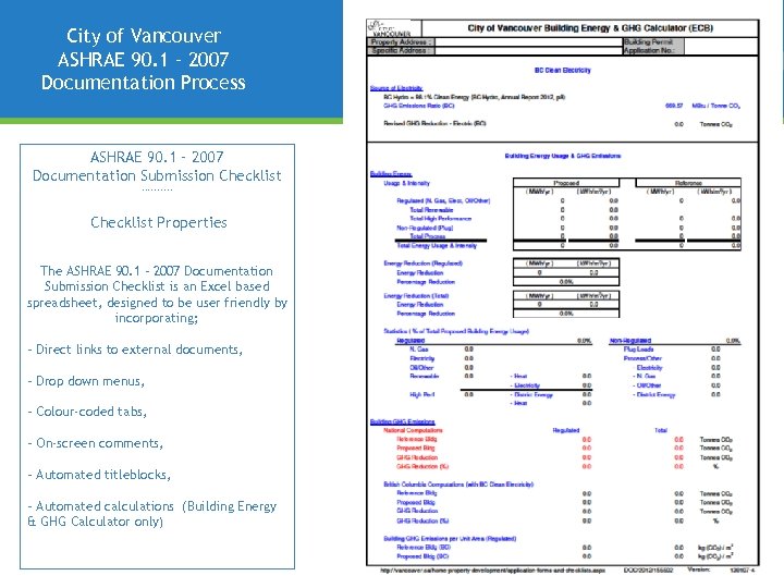 City of Vancouver ASHRAE 90. 1 – 2007 Documentation Process ASHRAE 90. 1 –