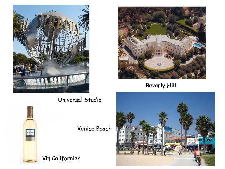 Beverly Hill Universal Studio Venice Beach Vin Californien 