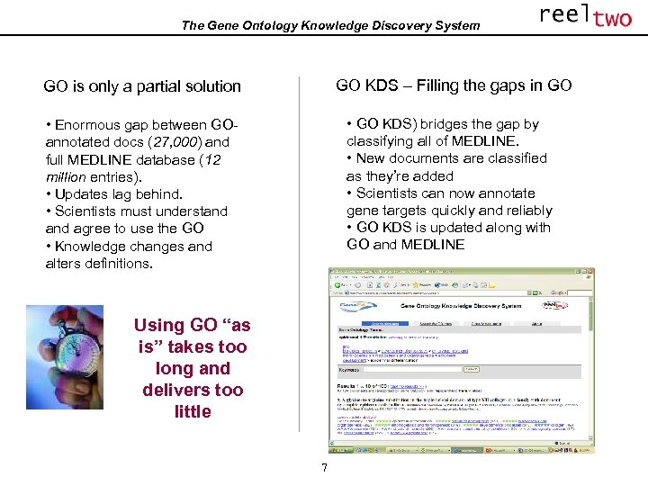 The Gene Ontology Knowledge Discovery System GO KDS – Filling the gaps in GO