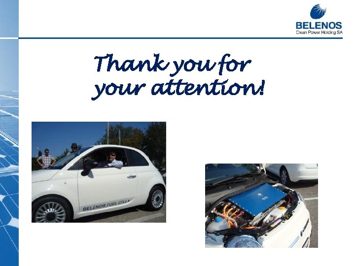 Thank you for your attention! 