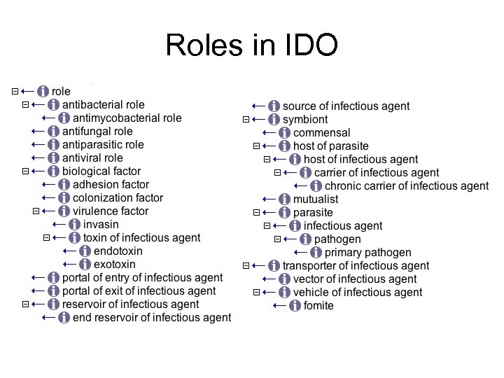 Roles in IDO 