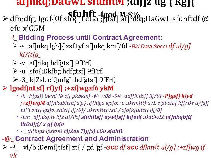 af]nkq; Da. Gw. L sfuhft. M ; dfj]z ug'{ kg]{ sfuhft -lgod M $%_