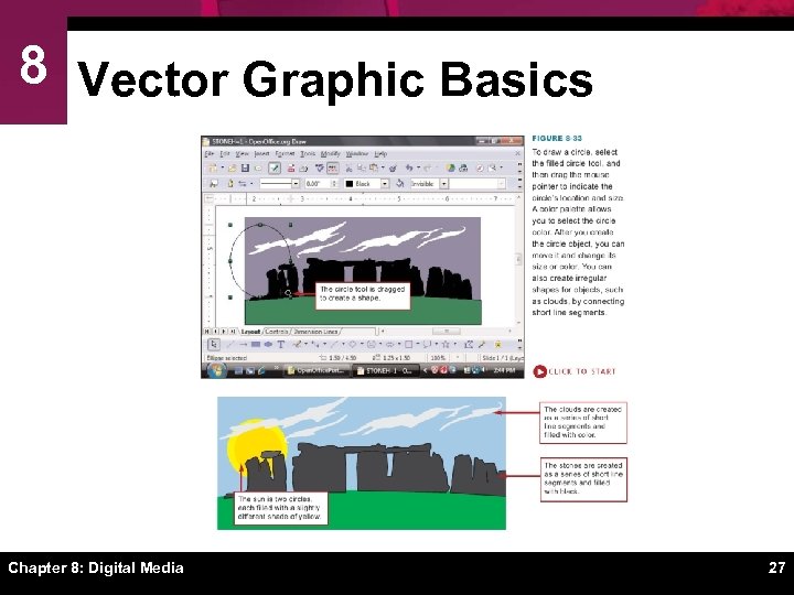 8 Vector Graphic Basics Chapter 8: Digital Media 27 