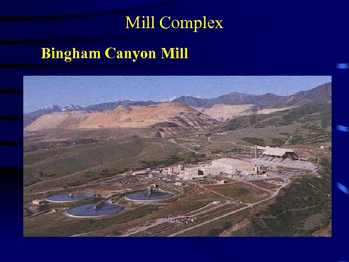 Mill Complex Bingham Canyon Mill 