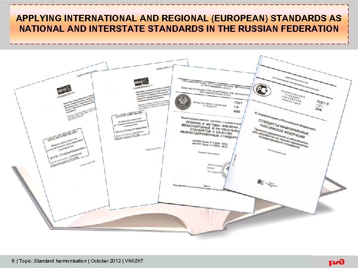 APPLYING INTERNATIONAL AND REGIONAL (EUROPEAN) STANDARDS AS NATIONAL AND INTERSTATE STANDARDS IN THE RUSSIAN