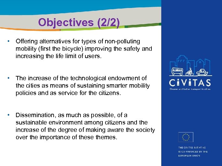 Title of the presentation | Date |0 Objectives (2/2) • Offering alternatives for types