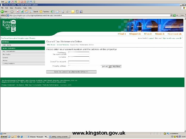www. kingston. gov. uk 
