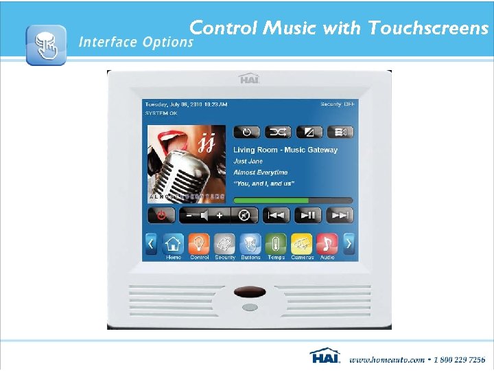 Control Music with Touchscreens 