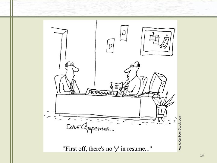 16 www. Cartoon. Stock. com 