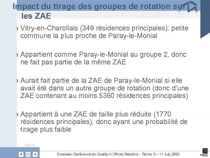 Impact du tirage des groupes de rotation sur les ZAE › Vitry-en-Charollais (349 résidences