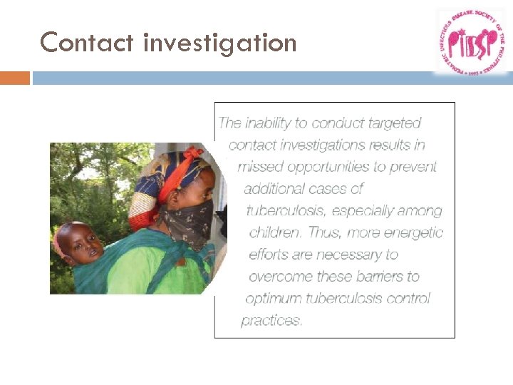 Contact investigation 