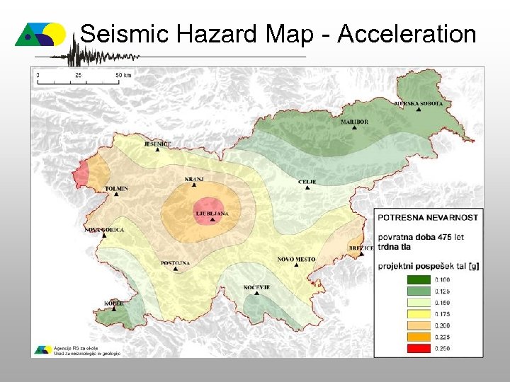 Seismic Hazard Map - Acceleration 