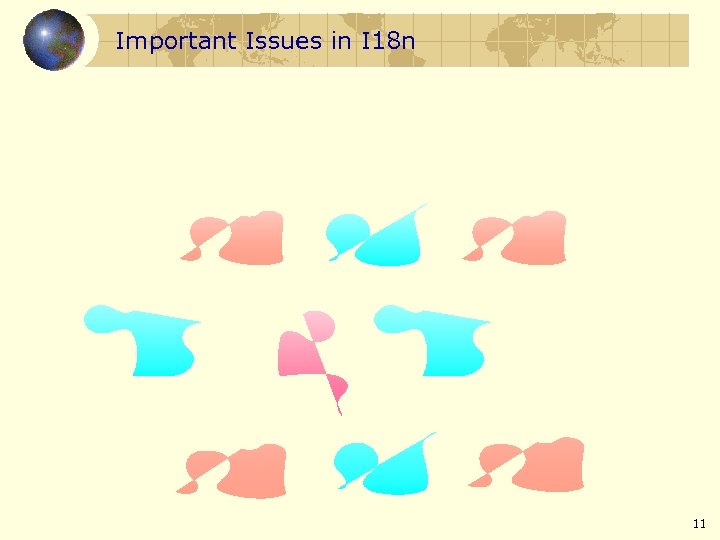 Important Issues in I 18 n 11 