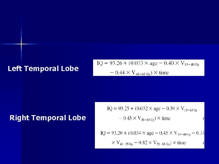 Left Temporal Lobe Right Temporal Lobe 