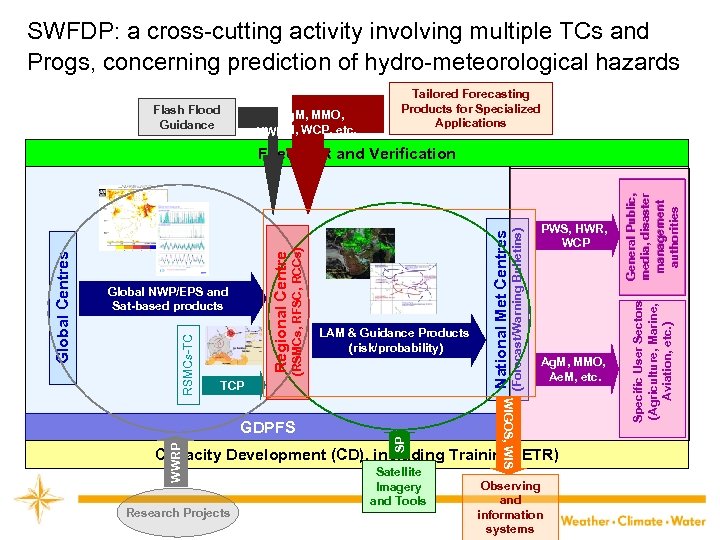 SWFDP: a cross cutting activity involving multiple TCs and Progs, concerning prediction of hydro