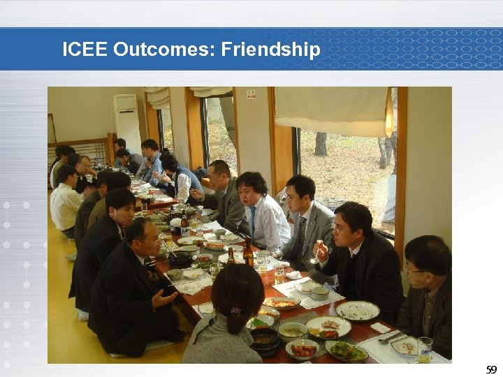 ICEE Outcomes: Friendship 59 