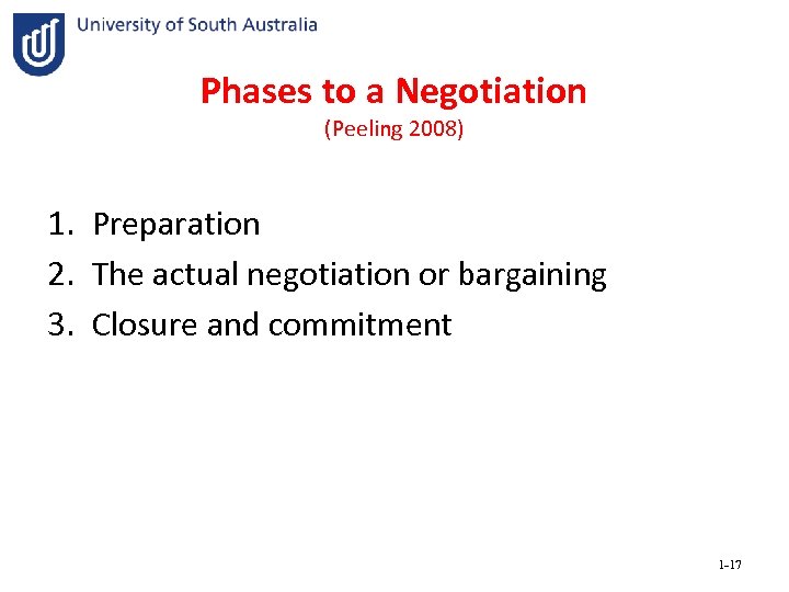 Introduction To Negotiation Concepts BUSS 5355 Dr Joanna