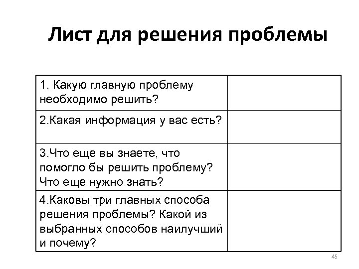 Лист решения. Лист решения проблем. Лист проблемных вопросов. Лист для решения. Запуск процедуры 