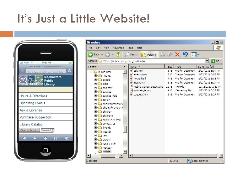 It’s Just a Little Website! 