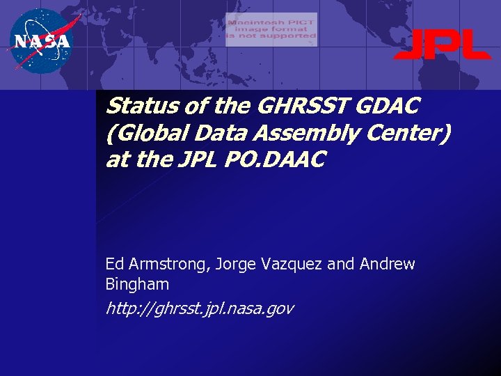 Status of the GHRSST GDAC (Global Data Assembly Center) at the JPL PO. DAAC