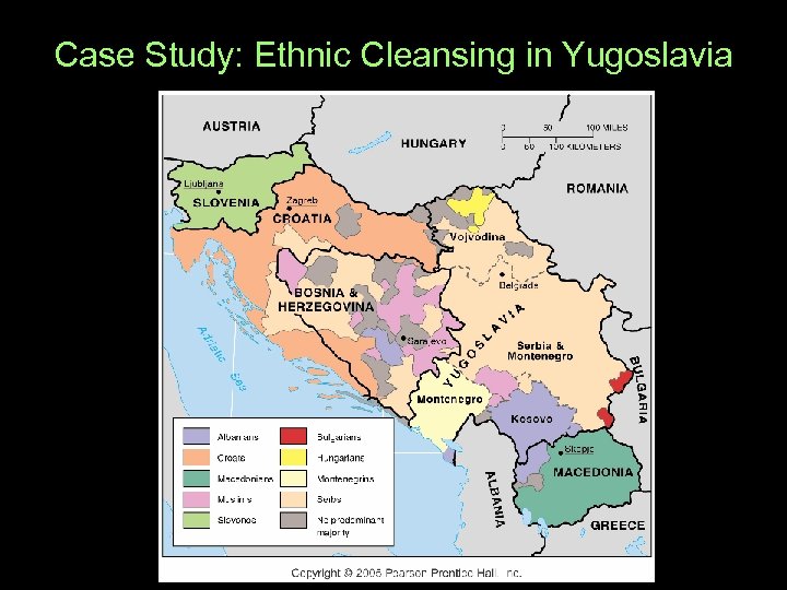 Case Study: Ethnic Cleansing in Yugoslavia 