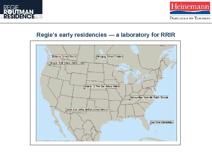 Regie’s early residencies — a laboratory for RRIR 