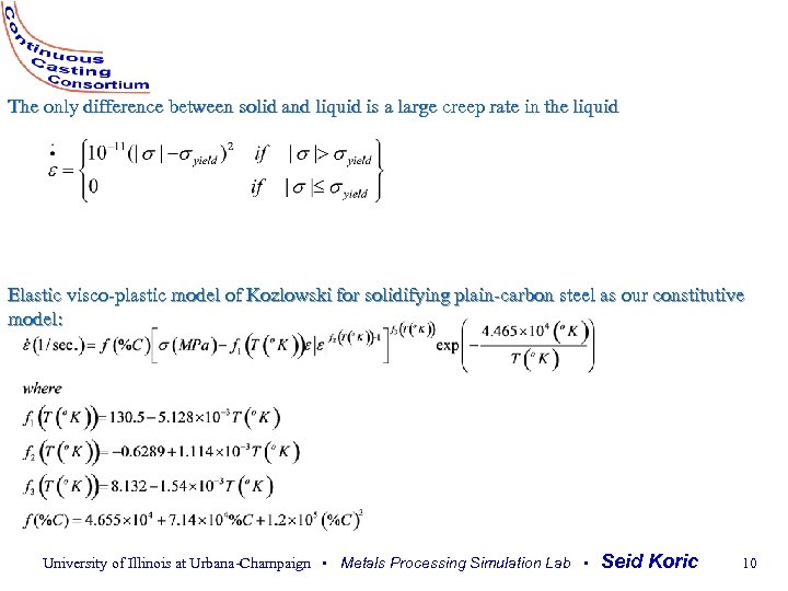 The only difference between solid and liquid is a large creep rate in the