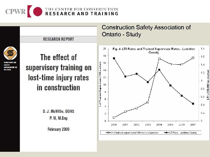 Construction Safety Association of Ontario - Study 