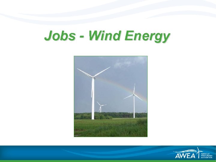 Jobs - Wind Energy 