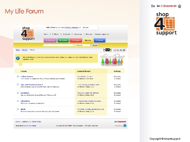 My Life Forum Be @ Copyright © shop 4 support 