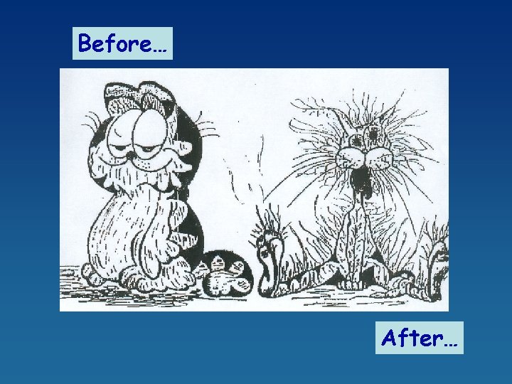 Before… End of the first part… After… 