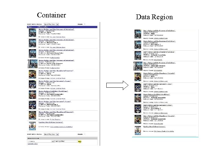 Container Data Region 