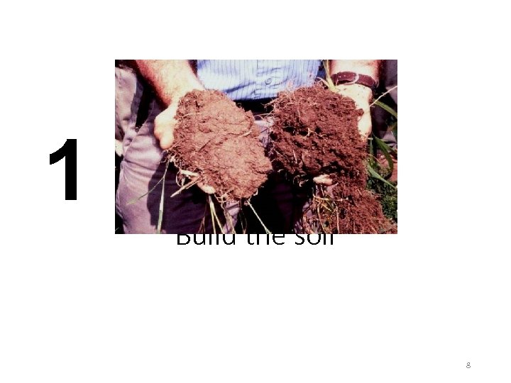 1 Build the soil 8 