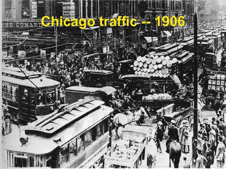 Chicago traffic -- 1906 19 