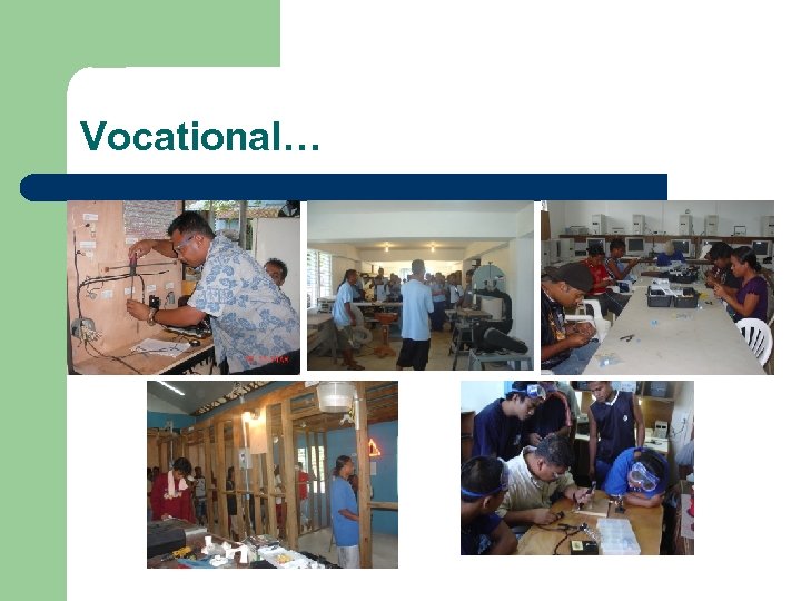 Vocational… 