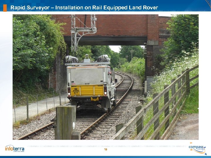 Rapid Surveyor – Installation on Rail Equipped Land Rover 19 