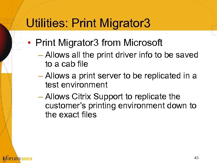 Utilities: Print Migrator 3 • Print Migrator 3 from Microsoft – Allows all the