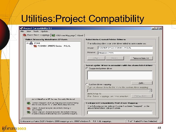 Utilities: Project Compatibility 48 