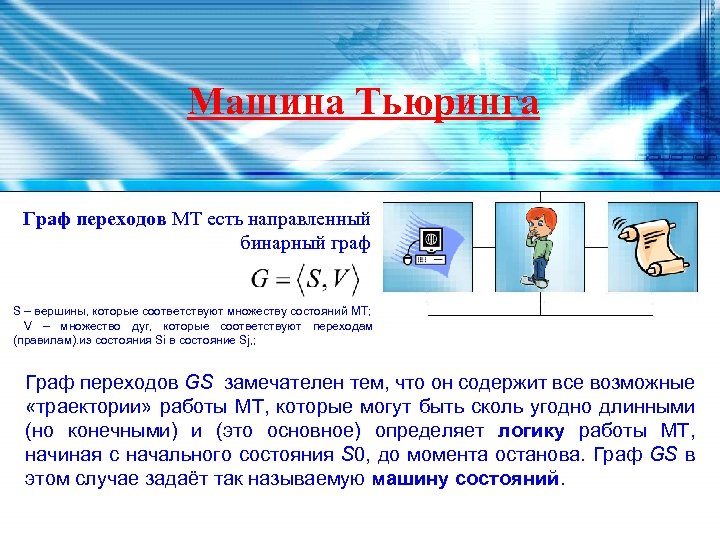 Диаграмма переходов машины тьюринга