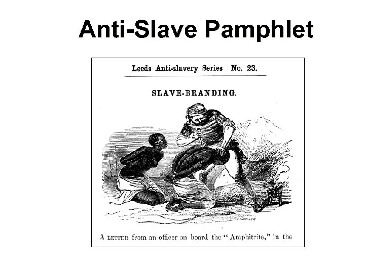 Anti-Slave Pamphlet 