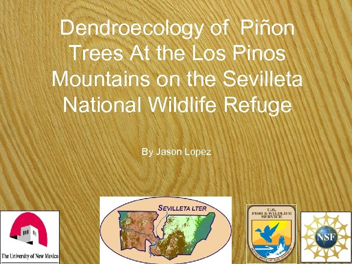 Dendroecology of Piñon Trees At the Los Pinos Mountains on the Sevilleta National Wildlife