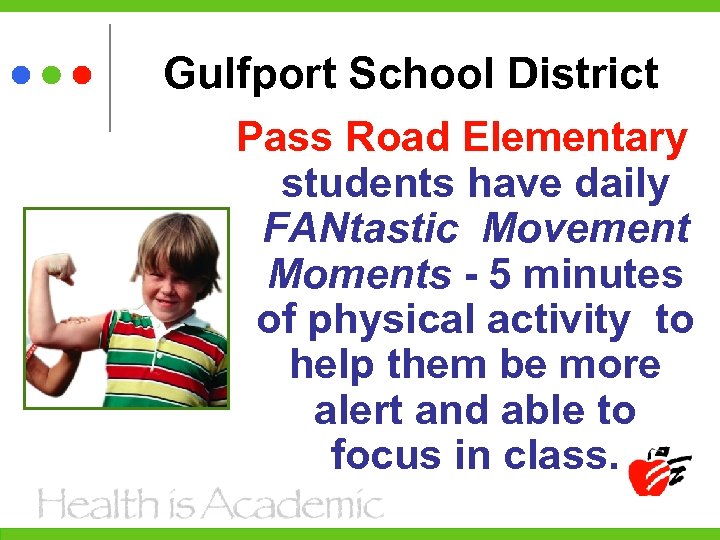 Gulfport School District Pass Road Elementary students have daily FANtastic Movement Moments - 5