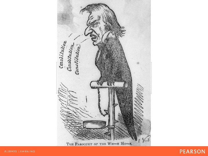 Impeached Andrew Johnson’s successful defense against conviction in his impeachment case centered on his