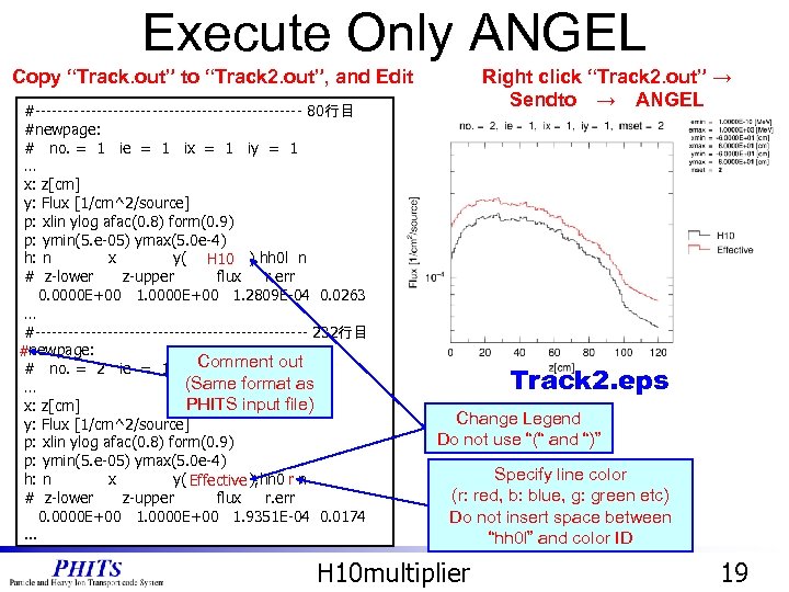 Execute Only ANGEL Copy “Track. out” to “Track 2. out”, and Edit #------------------------ 80行目