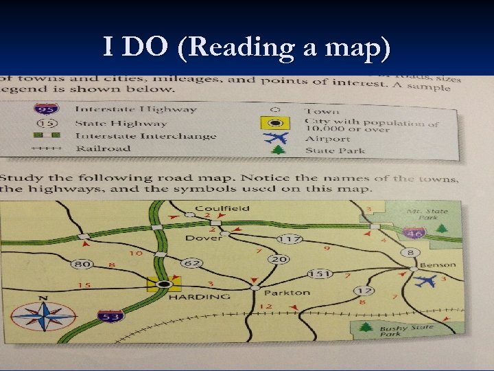 I DO (Reading a map) 