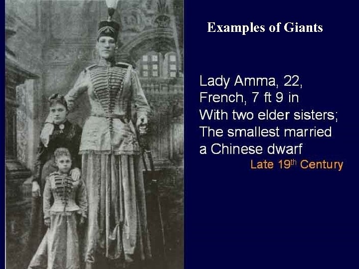 Examples of Giants 