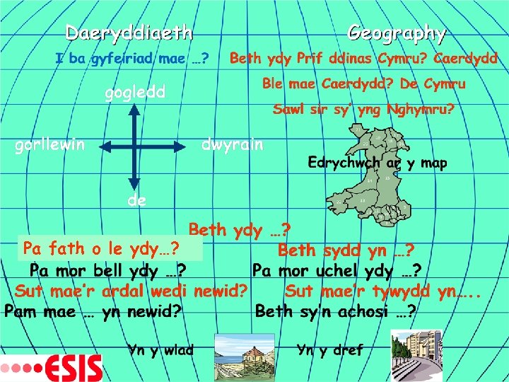 Defnyddio gwybodaethi ddatblygu cyflwyniad ar y lleoliad hwn Power. Point, llyfryn teithio, poster Use