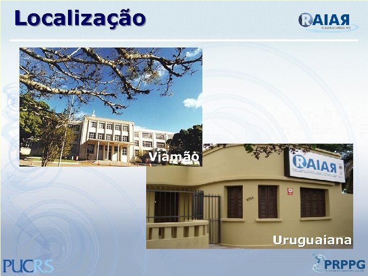 Localização Viamão Uruguaiana 