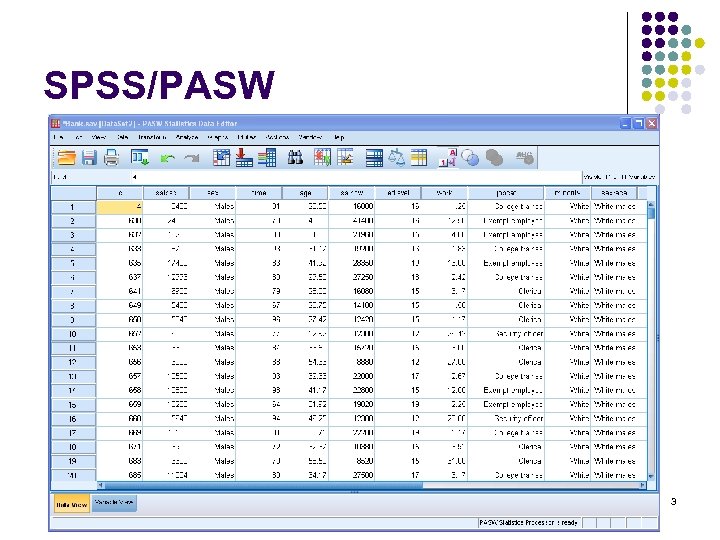 stacking data in spss