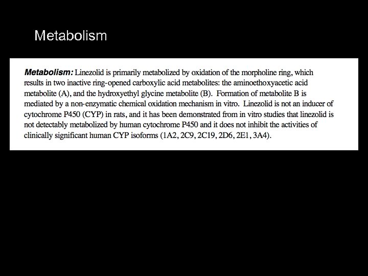 Metabolism 